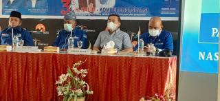 Gelar Rapat Konsolidasi, Partai Demokrat Usung Halim Dan Komperensi "Harapan Kita"