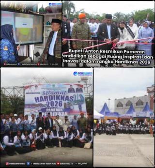 Bupati Anton Resmikan Pameran Pendidikan, Dorong Inovasi Hardiknas 2026