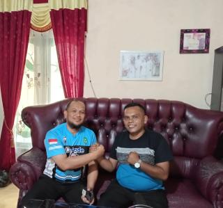 Silaturrahmi Jelang Idul Fitri 1445, Kades Rokan Timur Sambut Hangat Awak Media