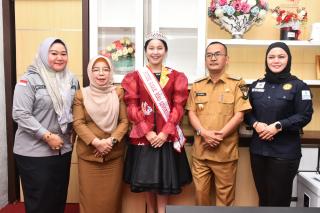 Siswi SMPN 1 Bangkinang Kota Masuk Duta Anti Bullying Ajang Nasional, Ini Pesan Pj Bupati