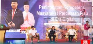 Kadis Kominfo Rohul Sampaikan Hal Ini Pada Kunker Menkominfo RI