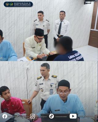 Lapas Pasir Pangaraian Gelar Apel dan Ikrar Pemasyarakatan Bersih dari Handphone Ilegal, Narkoba, da