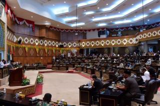 DPRD Riau Gelar Paripurna Raperda Pertanggungjawaban APBD Riau Tahun 2019 