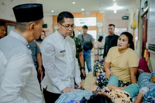 Kegiatan Bakti Sosial Operasi Mata Katarak Gratis di RSUD Pratomo Resmi Dibuka Wabup Rohil