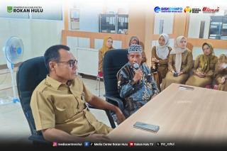 Penuh Haru, Diskominfo Rohul Lepas H. Agus Salim Purna Bakti