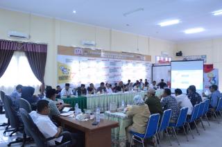 Verifikasi Faktual Kepengurusan dan Keanggotaan Partai Politik, KPU Kampar Gelar Rakor