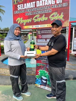 Lapas Pasir Pengaraian Rohul Jual Produk Dari WBP, Kalapas: Kita Harus Bangga Gunakan Produk