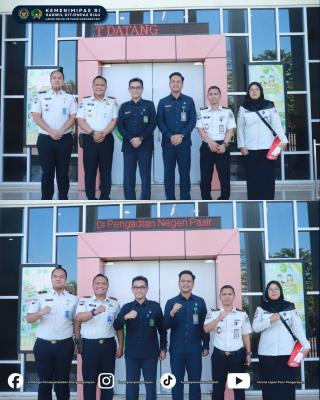 Lapas Pasir Pangaraian Jalin Silaturahmi dengan PN Pasir Pengaraian