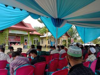 Kunker Sosper, Wakil Ketua DPRD Riau Syafaruddin Poti Sambut Aspirasi Masyarakat Bonai