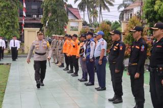 Polres Pasaman Barat Melaksanakan Apel Gelar Pasukan Operasi Zebra Singgalang 2025