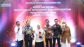 BI Berikan Penghargaan Terbaik Kepada Bapenda Kampar, Penerimaan Pajak Dengan Aplikasi Chanel QRIS