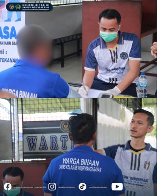 Lapas Pasir Pangaraian Hadirkan Program PERKASA, Penuhi Hak Layanan Kesehatan bagi Warga Binaan
