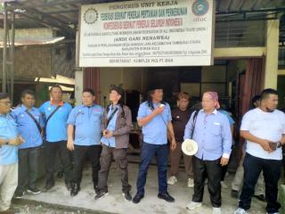 Ratusan F.SPPP Pertahankan KKB Dengan PMKS PT.MAN