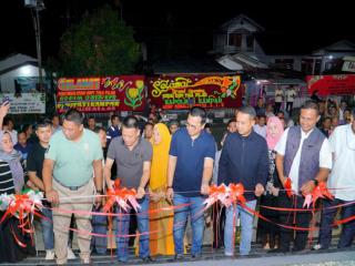 Grand Opening Kedai Kopo Tiga Pilar Kodum 0313/KPR, Diresmikan Pj Bupati Kampar