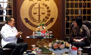 Komnas HAM Bahas Isu Strategis dengan Kejagung