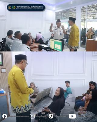 Sambangi Lapas Pasir Pangaraian, Ombusdman Riau Beri Nilai Positif Pada Pelayanan Publik