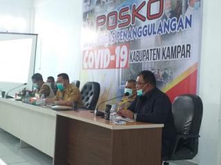 2 Warga Positif Corona. Pemkab Kampar Tetapkan Status Tanggap Darurat Bencana