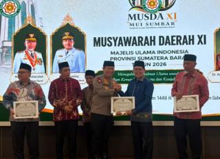 Musda MUI, Polda Sumbar Tegaskan Komitmen Dukung Peran Ulama Menjaga Stabilitas Daerah