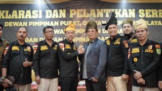 Dapat Gelar Datuk Tumenggung Muda, Bupati Rohil Dilantik Jadi Ketua DPD LPPN Rohil