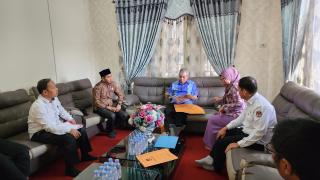 Audensi Dengan Pj Bupati Kampar, KPU Kampar Matangkan Persiapan Kirab Pemilu 2024