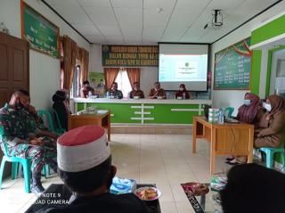 Cegah Bahaya Radikalisme dan Terorisme, Personel Satgas TMMD Sosialisasi Kepada Masyarakat