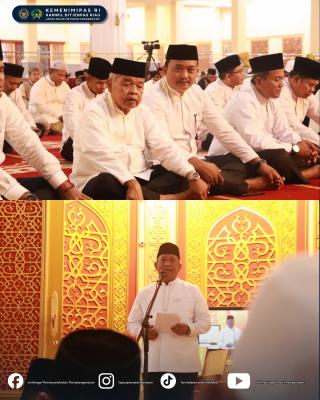 Momentum Nuzulul Quran Lapas Pasir Pangaraian Hadiri Buka Puasa Bersama