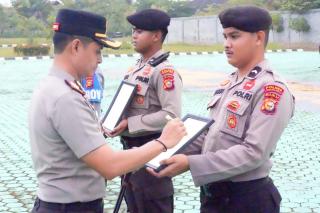 Dua Polisi Dipecat Tidak Hormat, Kapolres Rohul Minta Jadi Pelajaran bagi Anggota