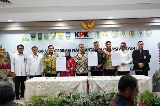 Komitmen Cegah Korupsi, Bupati Bengkalis Tegaskan Saat Hadiri Rakor KPK dan Pemda