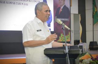 Entry Meeting BPK-RI Perwakilan Provinsi Riau Dibuka Pj Bupati Kampar