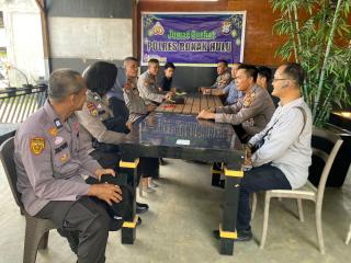 Polres Rohul Gelar Jumat Curhat, Antisipasi Berita Atau Informasi Hoax