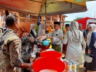 Kuliner Khas Kampar Diserbu Pengunjung di Stand Bazar MTQ Ke 41 Riau, Firdaus Sampaikan Ini