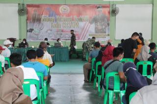 Kodim 0313/KPR Gelar Vaksinasi Massal