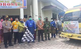 Hari Pertama PSBB, Pemkab Siak Salurkan 4.921 Paket Sembako untuk 5 Kecamatan