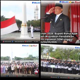 Bupati Rohul Ajak Wujudkan SDM Unggul di Hardiknas 2026