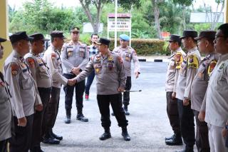 Tegas Berantas Narkoba, Kapolres Siak AKBP Asep Sujarwadi Mendadak Lakukan Test Urin Personil