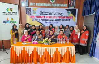 Dinkes Kampar Visitasi 31 Puskesmas Perpanjangan Izin Operasional, Guna Menjamin Mutu Pelayanan