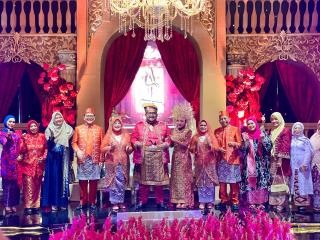 Resepsi Pernikahan Putra Bapak Rusli Zainal, Dihadiri Pj Ketua Tim PKK Kampar