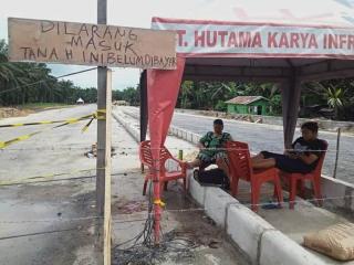 Ternyata Ganti Rugi Pembangunan Jalan Tol Pekanbaru-Dumai Belum Selesai