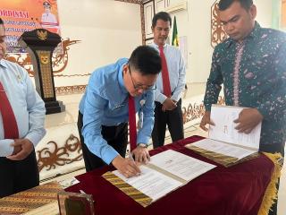 Kejari Gumas Dampingi 144 Kades Kelola Dana Desa