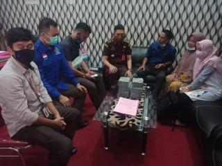 Terkait Perkara Makan Minum SUT, Kejari Kampar Terimah Pengembalian Kerugian Negara Dari Terdakwa