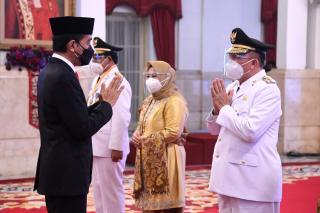 Gubernur dan Wakil Gubernur Kalimantan Selatan, Dilantik Presiden Joko Widodo Masa Jabatan 2021-2024