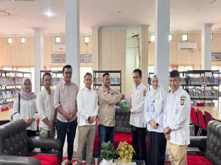 Dinas Perputakaan dan Kearsipan Kampar Terima Audensi Bawaslu, Bangun Literasi Politik JDIH