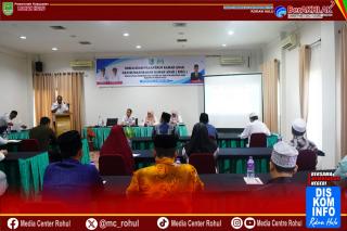 Dinas Sosial P3A Rohul Gelar Sosialisasi Pesantren Ramah Anak dan RIRA di Negeri Seribu Suluk