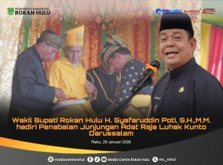 Tuanku Tengku Muhammad Roem Dinobatkan sebagai Raja Luhak Kunto Darussalam