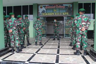 Dandim 0313/KPR lepas 33 Prajurit Menjadi Babinsa di Jajaran Koramil