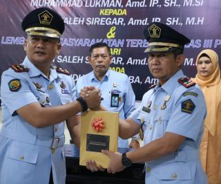 Karutan Kelas l Pekanbaru Digelar Pisah Sambut Dari Lukman Kepada Erwin Saleh Siregar
