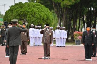 Pemprov Riau Gelar Upacara Ziarah Nasional Dalam Rangka Hari Pahlawan