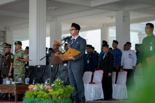Wabup Jhony Charles Pimpin Upacara Harkitnas ke-118 di Rokan Hilir