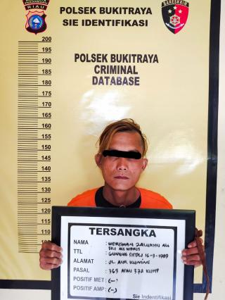 Dipancing Datang ke Pekanbaru Pelaku Pencurian Sepeda Motor Ditangkap Polisi