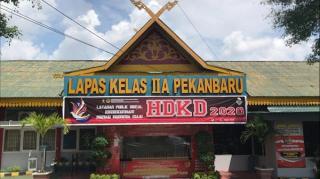 Hari Ini Bertambah 150 Kasus, Sudah 357 Warga Binaan Lapas Pekanbaru Positif Covid-19